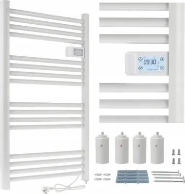 Obrázek produktu pro Bílý koupelnový radiátor PARIS 500W