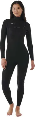 Obrázek produktu pro Rip Curl Wms Dawn Patrol 3/2 mm Gb Neoprenový oblek s dlouhým rukávem a zipem na hrudi Černá 10 Černá 10