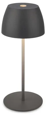 Produktbild von Mini LED Tischlampe 20cm Kabellos IP44 Akku Tischleuchte Aussen/Innen Dimmbar