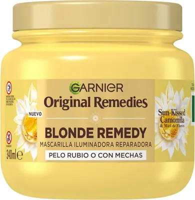 Productafbeelding van ORIGINAL REMEDIES Reismasker voor het haar, 340 ml