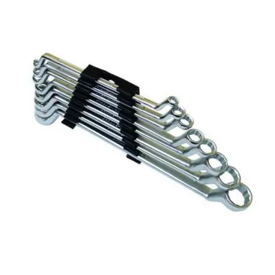 Zdjęcie produktu dla Klucze oczkowe CrV 8 szt., 6 - 22 mm