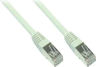 Produktbild von Patchkabel Cat. 5e 20m F/UTP grau – geschirmtes Netzwerkkabel