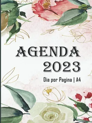Zdjęcie produktu dla Planer na rok 2023, format A4, jeden dzień na stronę