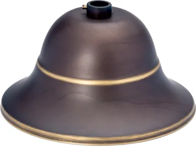 Produktbild von Deckenbaldachin Rosette Abdeckung für Hängeleuchten, Lampenbaldachin mit Stellring, Ø 110 mm, Altpatina