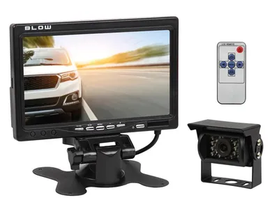 Immagine prodotto di Sistema di parcheggio BLOW BVS-549 telecamera + monitor 7" CMOS