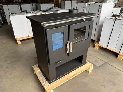 Produktbild von EEK A+ - Verso CS Küchenofen Kaminofen Holzherd Rauchrohr rechts 7.7 kW BImschV Stufe 2