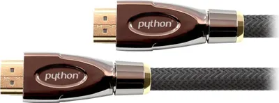 Obrázek produktu pro Python HDMI 2.0 M/M 10m, 10 m, HDMI Typ A (standardní), HDMI Typ A (standardní), 4096 x 2160 px, 3D kompatibilita, Černá