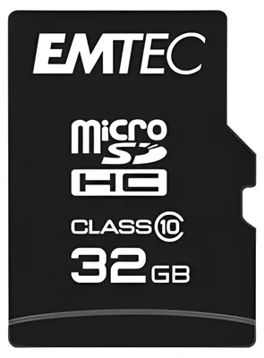 Obrázok produktu pre Emtec ECMSDM32GHC10CG Emtec mSD 32GB Class10 Classic + Adapter