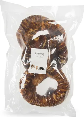 Produktbild von Petstyle Living Kauring mit Ente - Hundesnack - 5 Stück - 19cm