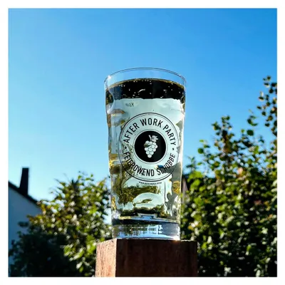 Produktbild von After Work Party - Schobbe Dubbeglas 0,5 L, Pfalz Schorleglas