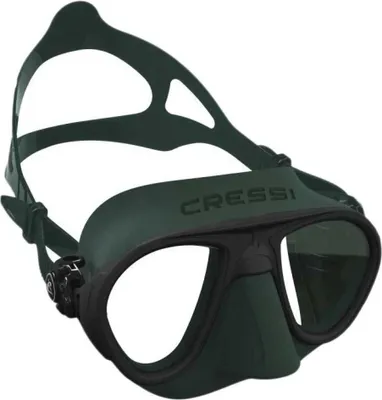Produktbild von Cressi Calibro Speerfischen Maske Schwarz Schwarz One Size