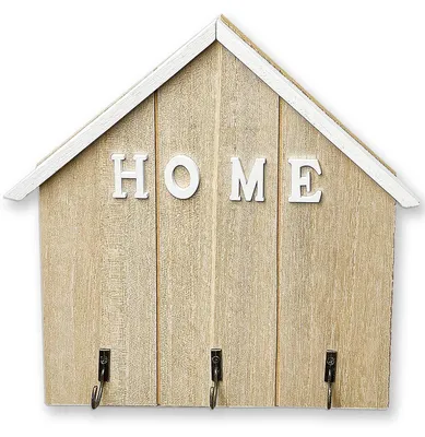 Immagine prodotto di Solidchoice - Portachiavi da parete decorativo con design a forma di casa