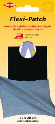 Obrázok produktu pre KLEIBER 30390 KLEIBER Flexi-Patch na nažehlenie zvonku, čierna