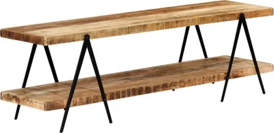 Produktbild von TV-Regal 160x40x50 cm Massivholz Mango