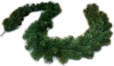 Immagine prodotto di Ghirlanda di Natale Ghirlanda di abete artificiale spessa Decorazione di Natale Verde 275cm 320 punte