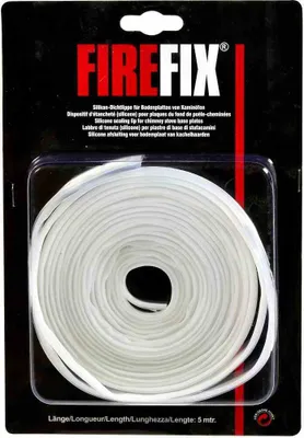 Produktbild von FIREFIX Silikon-Dichtlippe, weiß (5 m)