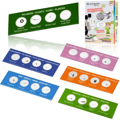 Produktbild von Bresser junior 24 Dauerpräparate Starter Set