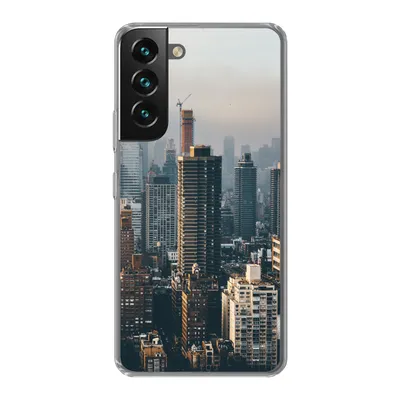 Produktbild von MuchoWow® Handyhülle Schutzhülle Hülle für Samsung Galaxy S22 New York - Skyline - Amerika Silikon Softcase Handy Hülle - Mobiltelefonhülle