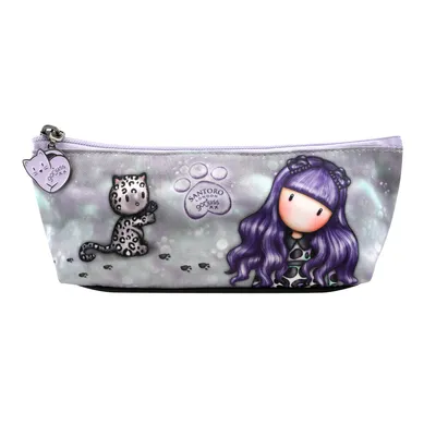 Obrázek produktu pro Školní aktovka Gorjuss Smitten kitten Black White (22,3 x 8,8 x 5,7 cm)