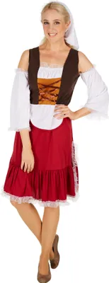 Produktbild von dressforfun® Frauenkostüm Mittelalter Magd