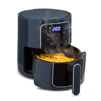 Produktbild von Klarstein Heißluftfriteuse, Air Fryer zum Frittieren, Friteuse mit Touch-Bedienfeld, Timer, Einstellbare Temperatur & 8 Programme, Airfryer zum Luftfritieren, Heißluftfriteuse ohne Öl 1400 W, 3,5L