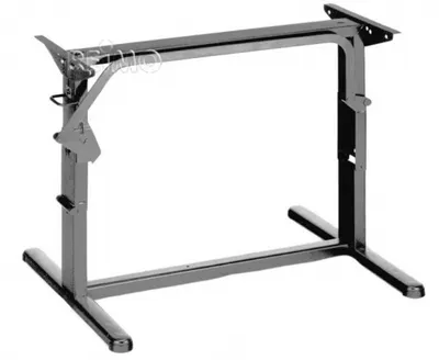 Produktbild von Hubtischgestell, Metall - 75 cm, Hellgrau