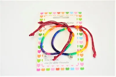 Produktbild von BFF Armband Rainbow 2 Stück