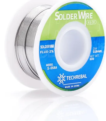 Obrázek produktu pro Cín Techrebal S-058 0,8 mm 50 g 63/37 2 % tavidlo
