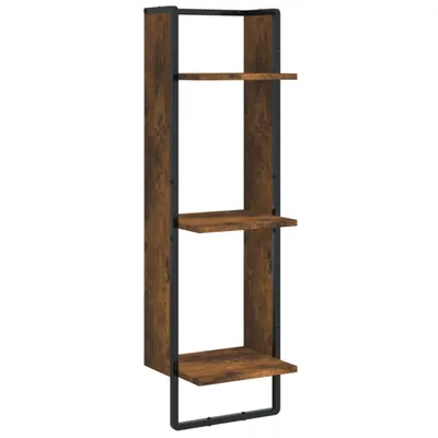 Zdjęcie produktu dla VidaXL 836305, Drewno, Metal, Dąb, Brązowy, 300 mm, 250 mm, 1000 mm, 1 szt.