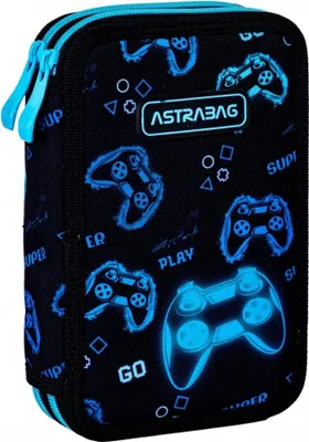 Produktbild von Astrabag Go Playing ASTRA doppelte Federtasche ohne Polsterung