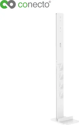 Obrázek produktu pro conecto držák na stojan vysavače univerzální kompatibilní s Dyson Gen5, V15, V12, V11, V10, V8, V7, podlahový stojan, držák příslušenství, bílý