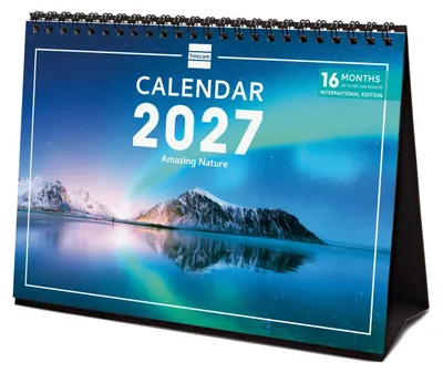 Produktbild von Finocam Tischkalender 2027 | Bilder Nature
