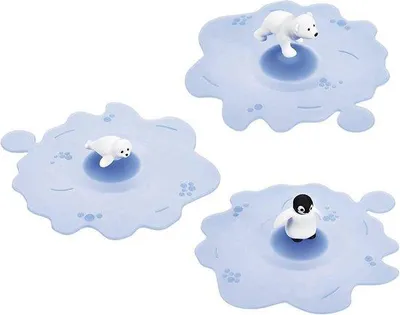 Imagen del producto de Unyqoos® Lurch My Lid – Juego de 3 tapas, edición "Verano"
