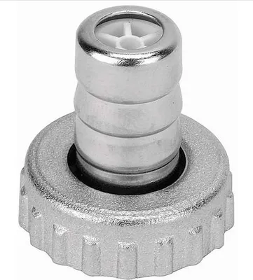 Produktbild von 3/4" Gartenschlauchadapter. Kunststoffstecker für Außenwasserhahn.
