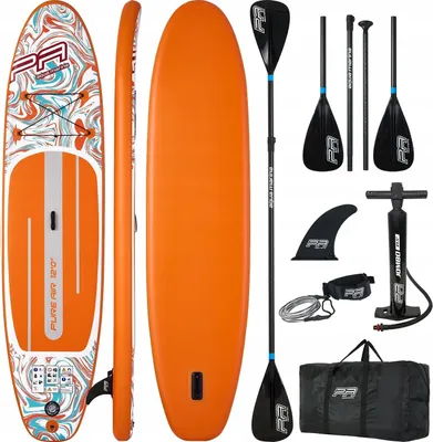 Produktbild von Sup Aqua Marina Pure Air 12' 366 Cm Board Mit Paddel, Aufblasbar, 170Kg