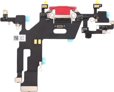 Image de Port de chargement rouge pour iPhone 11