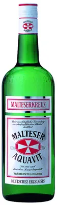 Obrázok produktu pre Maltský kríž aquavit s rascou a iným korením 1000 ml
