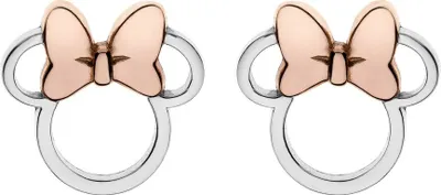Produktbild von Disney Ohrstecker Mickey Mouse Silber 925 rose vergoldet E901880TL