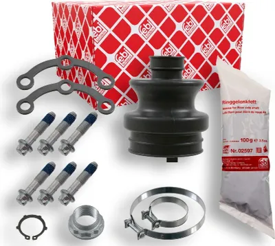 Produktbild von FEBI BILSTEIN Faltenbalgsatz Antriebswelle Hinten passend für MERCEDES-BENZ S-Klasse Limousine (W140) 01842