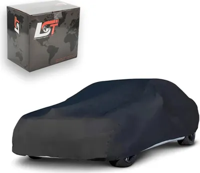 Produktbild von Autoschutzhülle Cover atmungsaktiv Abdeckung Ganzgarage Schutzplane Schwarz S