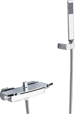 Produktbild von Waschtischarmatur, Dualfunktion, Wandmontage, Chrom