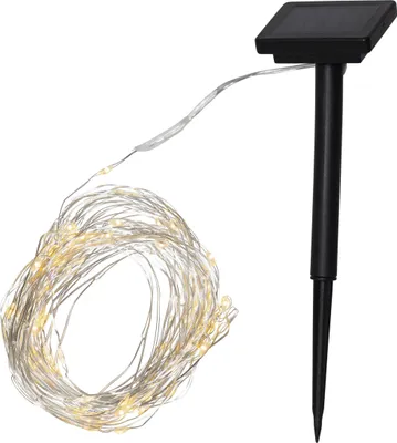 Produktbild von Solar-Lichterkette Dew Drop, (200 LEDs, Batterie)