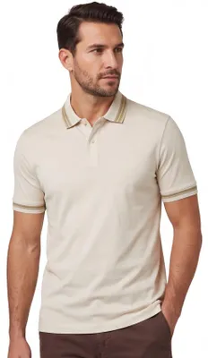 Produktbild von Boss Black H phillipson Poloshirt beige