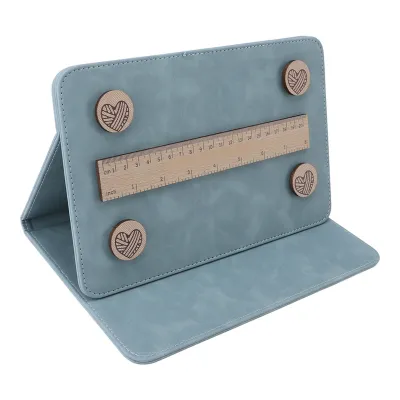 Zdjęcie produktu dla Chart Holder Knitting Tool, Knitting Tool Accessories Chart Holder, Crochet Pattern Holder, Knitting Fold Up Pattern Holder, Needle Arts Pattern Holder, Needle Arts Chart Keeper, Knitting Tool Accessories