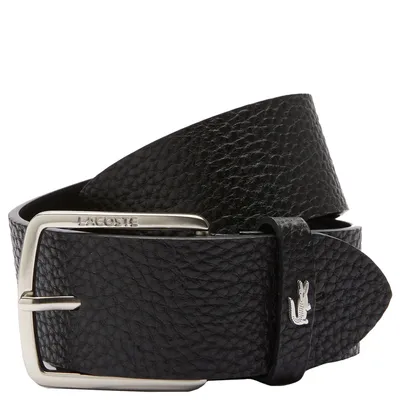 Obrázok produktu pre LACOSTE kožený opasok Casual Belt W110 Noir black