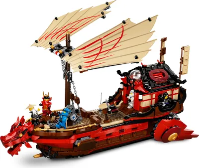 Produktbild von LEGO 71705 NINJAGO Legacy Ninja-Flugsegler Spielset, Spielzeug Schiff