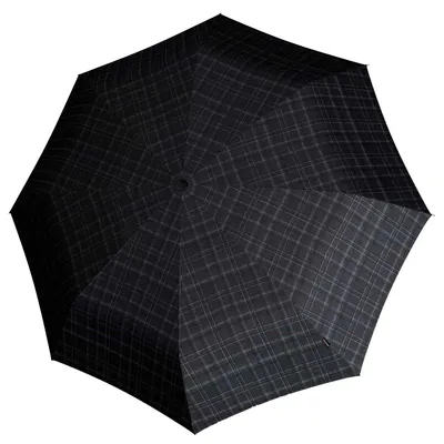 Immagine prodotto di Knirps ombrello tascabile ombrello T.200 Medium Duomatic Men's Prints Check nero multicolore