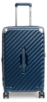 Productafbeelding van CarryOn Trunk Middenmaat koffer 83 liter - M Trolley met expander 67cm -TSA - Blauw