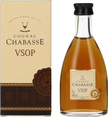 Produktbild von Chabasse VSOP Cognac 40% Vol. 0,05l in Geschenkbox