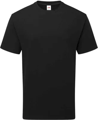Produktbild von Fruit of the Loom - T-Shirt für Herren/Damen Uni PC7704 (S) (Schwarz)